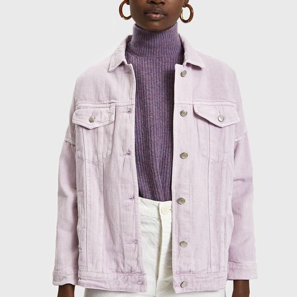 FARROW purple denim jacket